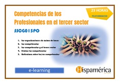 SSCG015PO - COMPETENCIAS DE LOS PROFESIONALES EN EL TERCER SECTOR. 36 HORAS - TELEFORMACION