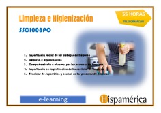 SSCI008PO - LIMPIEZA E HIGIENIZACIÓN