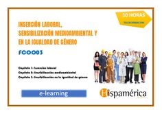 FCOO03 - INSERCIÓN LABORAL, SENSIBILIZACIÓN MEDIOAMBIENTAL Y EN LA IGUALDAD DE GÉNERO