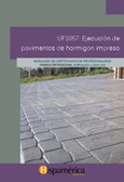 UF1057 Ejecución de pavimentos de hormigón impreso