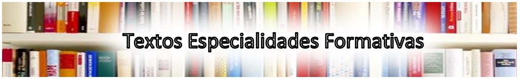 TEXTOS ESPECIALIDADES FORMATIVAS